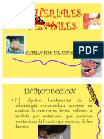 Materiales Dentales 4º Exposicion