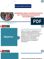 LINEAMIENTOS PARA LA GESTIÓN ESCOLAR EN LAS II - EE. EBR - PPTX (Autoguardado)