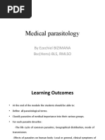 Introduction To Medical Parasitology