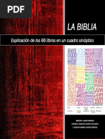 Cuadro Sinóptico de Los 66 Libros de La Biblia.