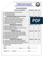 Evaluación Practica Volquete Certificacion