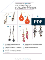 Make Earrings 5 Free Projects