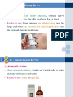 A-Gaseous Dosage Forms:: Aerosols