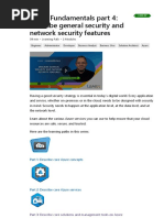 Azure Fundamentals Part 4 - Describe General Security and Network Security Features (AZ-900) - Learn - Microsoft Docs