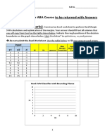 SVM Assignment ABA Course To Be Returned With Your Answers