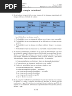 Estadistica Inferencial Taller Previo Al Parcial