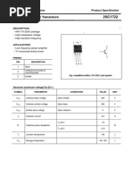 Silicon NPN Power Transistors: Inchange Semiconductor Product Specification