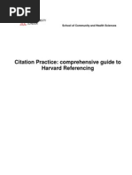 Citation Practice: Comprehensive Guide To Harvard Referencing