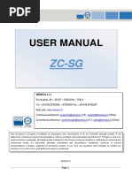 User Manual: ZC-SG