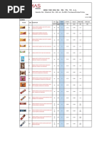 Armas Food Inc. Price List FOB NOVEMBER 2020