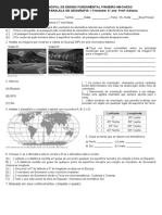 Recuperação I Trim 6° Ano