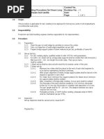 Set-Up Tack Welding Procedure For Drum Long & Cirseam Butt Welds Control No. Revision No.: 0 Date: Page: 1 of 1