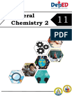 General Chemistry 2 Q3 SLM2