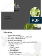 Fdocuments - in Gamp 5 Overview