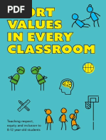 Sport Values in Every Classroom: Teaching Respect, Equity and Inclusion To 8-12 Year-Old Students