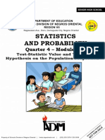 Statistics and Probability: Quarter 4 - Module