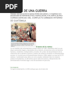 Consecuencias Del Conflicto Armado Interno en Guatemala