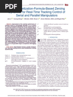 New Discretization-Formula-Based Zeroing Dynamics For Real-Time Tracking Control of Serial and Parallel Manipulators