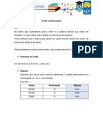 05ABR A 10ABR - Língua Portuguesa - 7º Ano - Verbo Parte 2