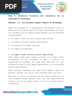 Evolución Histórica Del Desarrollo de La Comunidad Nicaragua