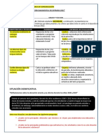 Evaluación Diagnóstica de Comunicación