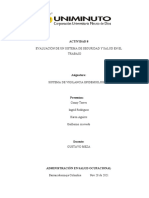 Actvidad 8 Sistema de Vigilancia Epidemiologica