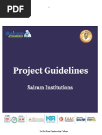 Project Guideline Created On 17th Nov 2021