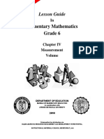 Lesson Guide - Gr. 6 Chapter IV - Volume v1.0