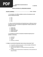 PRÁCTICA CALIFICADA N 01 Operaciones en Almacen