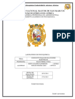 Conductividad de Soluciones Electricas