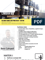 Materi I Audit Pengelolaan Limbah B3 - Beni Cahyadi - Rev0