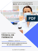 Modulo Aplicacion de Bases Farmacologicas de Los Medicamentos 1