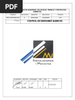 Control de Derrames Quimicos