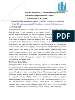 Process Development For The Production of 100 TPD Dimethylformamide Using Methanol Dehydrogenation Process S. Srinivasan, P. R. Naren