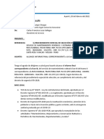 Carta Resdiente Informe Final