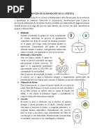 Proceso de Elaboración de La Cerveza