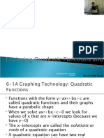 By Jennifer Huss: Explaining Graph of Quadratic Equations