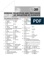 General Principles and Processes of Isolation of Elements