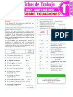 Planteo de Ecuaciones - 1er Grado - 10-02-22