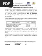 Acta D Evaluacion Del Proyecto Sociointegrador