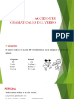 Accidentes Gramaticales Del Verbo