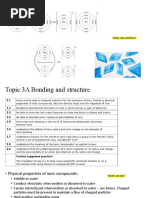 Topic 3A Bonding and Structure Nov 14 I