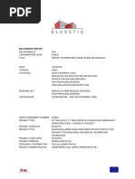 ELASSTIC D2.5 FINAL Report On Improved Usage of BIM Technology 2016.04.18