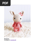 Lilly Bunny Amigurumi Free Crochet Pattern