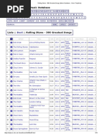 Rolling Stone - 500 Greatest Songs (Music Database - Dave Tompkins)