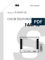 Toshiba 14af43 Service Manual