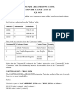 CS SQL Joins Class XII