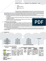 Planificaci - N Anual Vii Ciclo - 5º