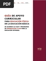 Guía de Apoyo Curricular y Actividades Educación Física.