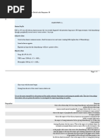 Case Study (1) 1: Patient Profile